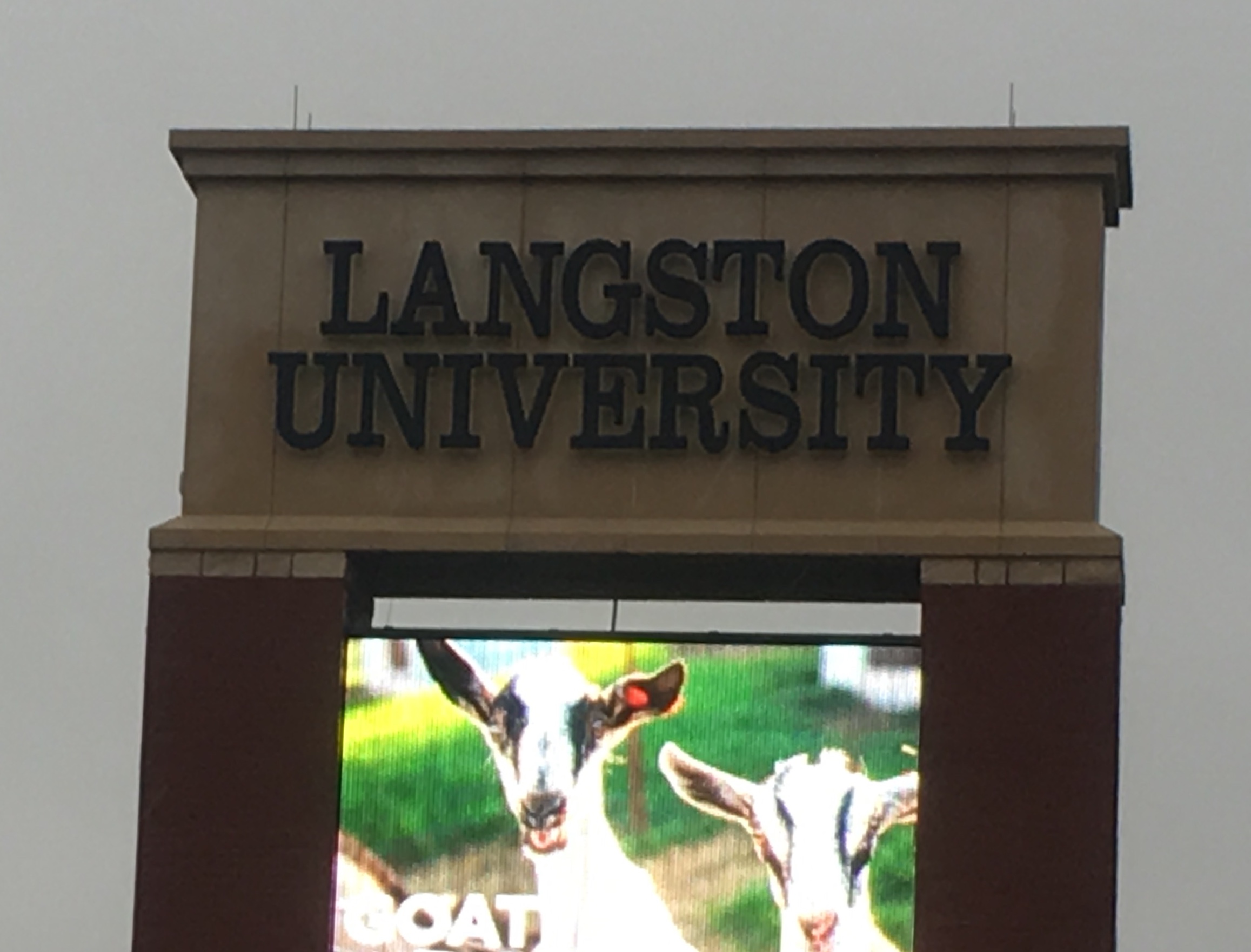 Langston-University-Marquee